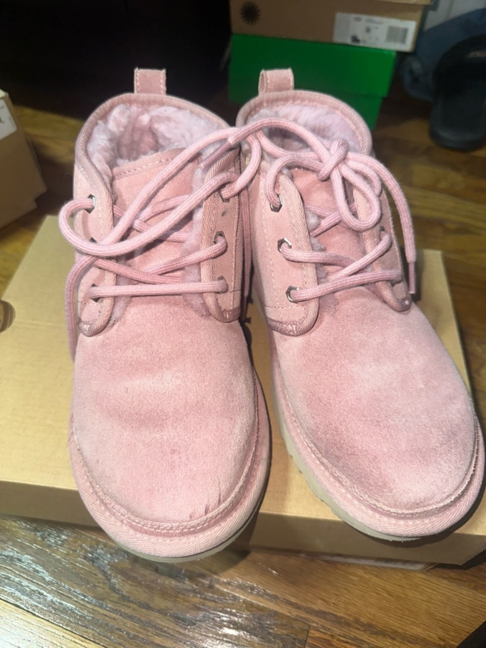 UGG Kids Blush Pink Neumel